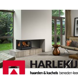werkplaats Vooroordeel Nodig uit Barbas Unilux-6 265 Three sided houtkachel - Harlekijn Haarden & Kachels