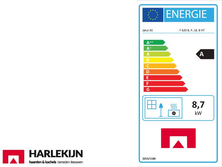 Jotul F620 P BP Houtkachel